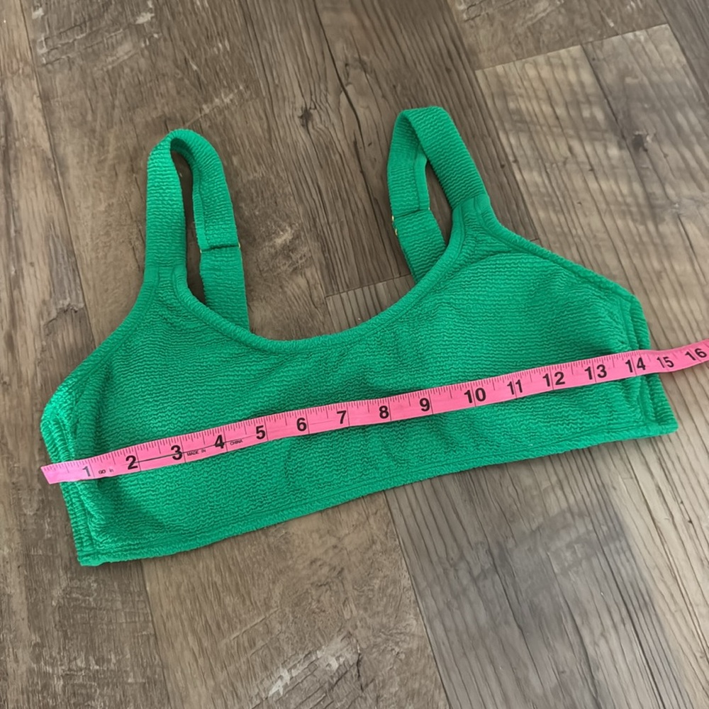 Xhilaration Green Bralette Bikini Top S Size Large - Picture 6 of 7
